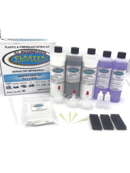 Plastex Plastic and Fiberglass Repair - Easily fix, Recreate Broken  Plastic, Wood and Much More! Plastex Large/Shop Kit (White)…