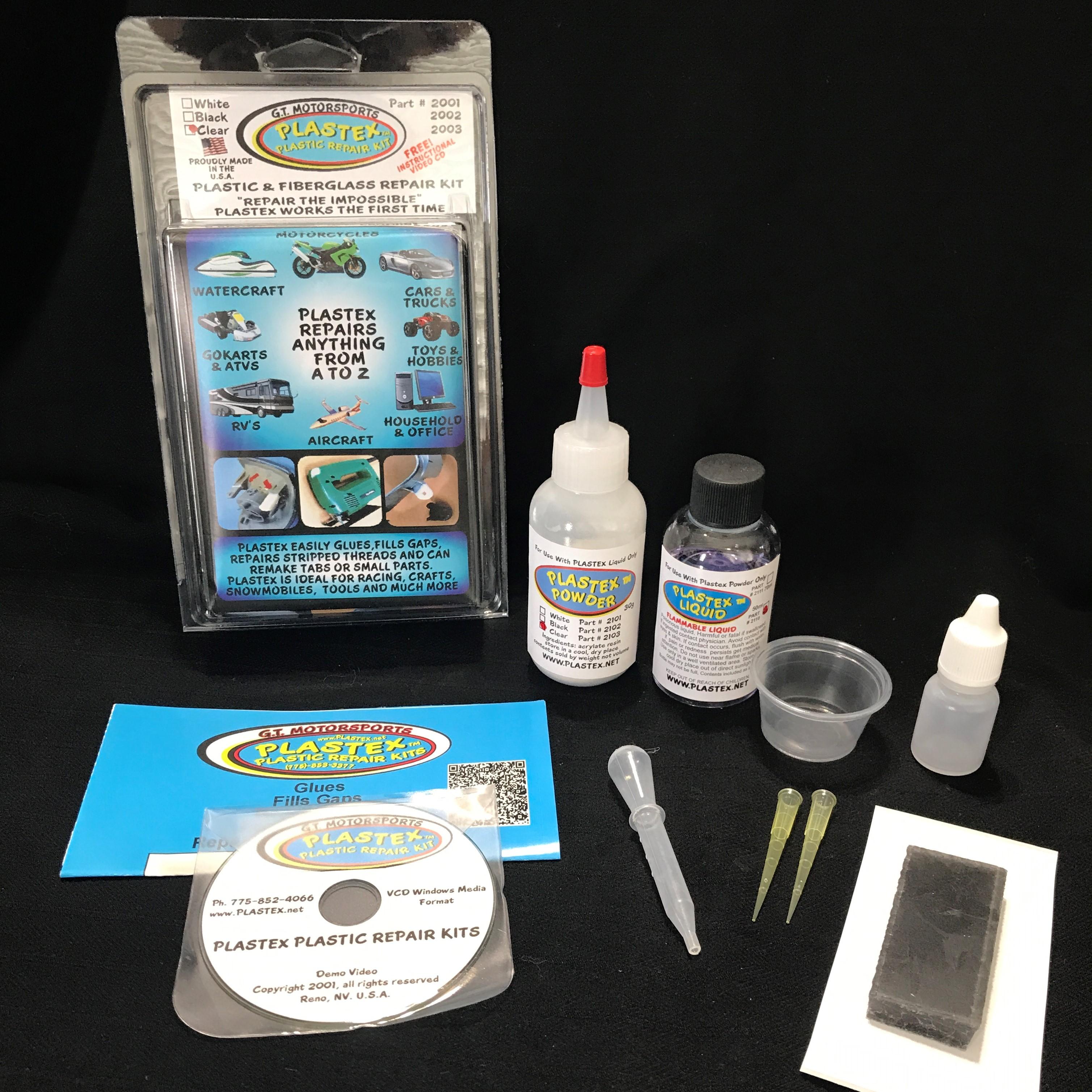 STANDARD PLASTEX PLASTIC REPAIR KITS